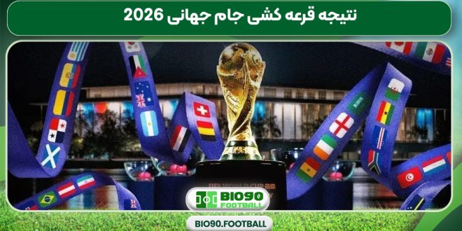 نتیجه قرعه کشی جام جهانی 2026